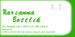 marianna bottlik business card